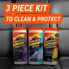 imageArmor All Car Cleaning Wipes Kit Includes Protectant Wipes Disinfectant Wipes Glass Cleaner Wipes for Cars Trucks and Motorcycles Pack of 3Wipes Kit Protectant  Cleaning  Glass 90 Wipes Total