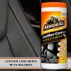 imageArmor All Interior Cleaner Car Leather Wipes with Beeswax For Cleaning Cars Trucks and Motorcycles 20 Count