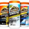 Wipes Kit: Protectant + Disinfectant + Glass
