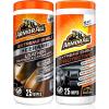 imageArmor All Interior Car Cleaning Wipes Kit Disinfects Protects and Cleans Car Interiors Includes Leather Care Wipes Glass Wipes Disinfectant Wipes and Protectant Wipes 4 CountInterior Care Wipes