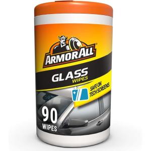 imageArmor All Car Cleaning Wipes Kit Includes Protectant Wipes Disinfectant Wipes Glass Cleaner Wipes for Cars Trucks and Motorcycles Pack of 3Glass Wipes
