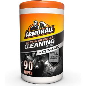 imageArmor All Car Cleaning Wipes Kit Includes Protectant Wipes Disinfectant Wipes Glass Cleaner Wipes for Cars Trucks and Motorcycles Pack of 3Ultra Shield  Ceramic Interior Cleaning Wipes