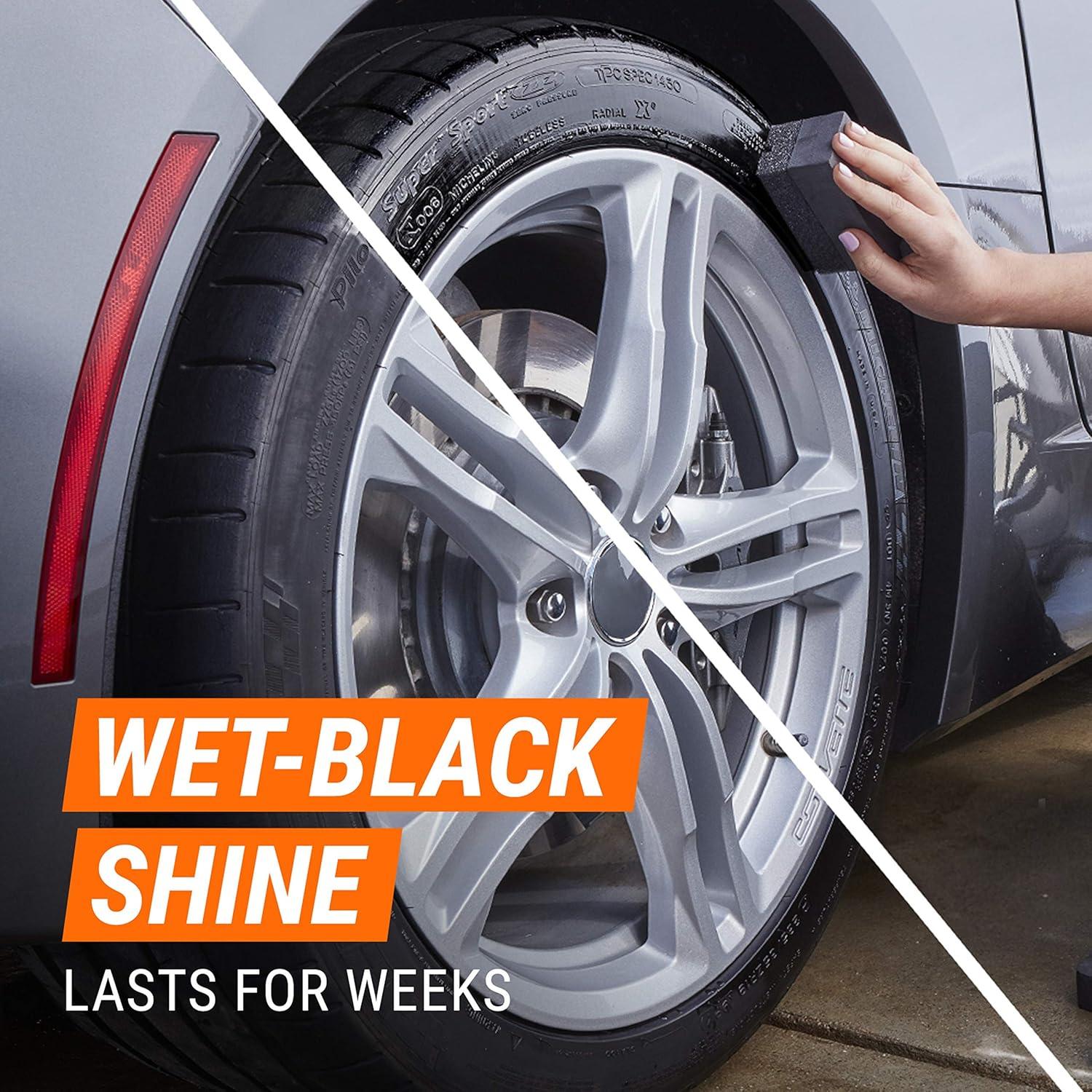 imageArmor All Extreme Tire Shine Gel by Armor All Tire Shine for Restoring Color and Tire Protection 18 Fl Oz18 Fl Oz Pack of 2