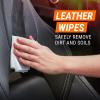 imageArmor All Car Interior Cleaner Leather Wipes  Cleaning for Cars ampamp Truck ampamp Motorcycle 20 Count Pack of 6 10881Leather 30 Count