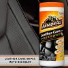 imageArmor All Car Interior Cleaner Leather Wipes  Cleaning for Cars ampamp Truck ampamp Motorcycle 20 Count Pack of 6 10881Leather Wipes 6 Pack