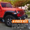 imageArmor All Car Wash and Car Cleaner Kit by Armor All Includes Glass Wipes Car Wash ampamp Wax Concentrate Protectant Spray and Tire FoamComplete Kit 4pc Pack of 2