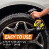 imageArmor All Wheel and Tire Cleaner and Tire Shine Kit Heavy Duty Car Wheel Cleaner Extreme Tire Shine Spray and Wash Brush  3 Count2Pack Tire Shine