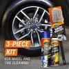 imageArmor All Wheel and Tire Cleaner and Tire Shine Kit Heavy Duty Car Wheel Cleaner Extreme Tire Shine Spray and Wash Brush  3 CountHeavy Duty Wheel Cleaner  Tire Shine Kit