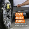 imageArmor All Wheel and Tire Cleaner and Tire Shine Kit Heavy Duty Car Wheel Cleaner Extreme Tire Shine Spray and Wash Brush  3 CountWheel Cleaner  Tire Shine Kit