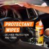 imageProtectant Wipes and Glass Wipes by Armor All Car Cleaning Wipes and Car Glass Wipes 30 Count Each 2 Pack30 Count Pack of 2