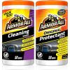 imageArmor All Car Cleaning Wipes and Protectant Wipes Interior Car Wipes 50 Count Pack of 2