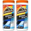 imageArmor All Car Glass Wipes Auto Glass Cleaner for Film and Grime 30 Count30 Count Pack of 2
