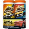 imageProtectant Wipes and Glass Wipes by Armor All Car Cleaning Wipes and Car Glass Wipes 30 Count Each 2 Pack30 Count Pack of 2