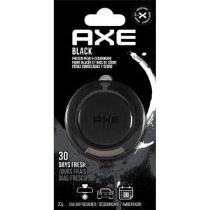 imageAXE 3D Hanging Gel Car Air Freshener Air Purifier Odor Eliminator Provides A Long Lasting Scent Black Scent 1 Pack