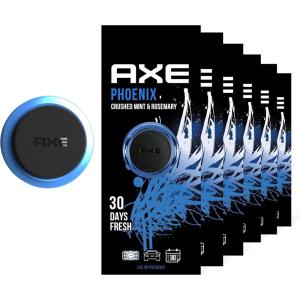 imageAXE Air Freshener Mini Vent Clip Air Purifier Odor Eliminator Provides A Long Lasting Scent Black 1 PackPhoenix