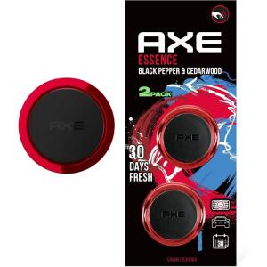 imageAXE Mini Vent Clip Car Air Freshener Air Purifier Odor Eliminator Provides A Long Lasting Scent Essence Scent 2 Pack07 Fl Oz Pack of 2