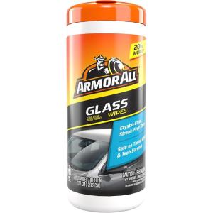 imageArmor All Car Glass Wipes Auto Glass Cleaner for Film and Grime 30 Count30 Count Pack of 1