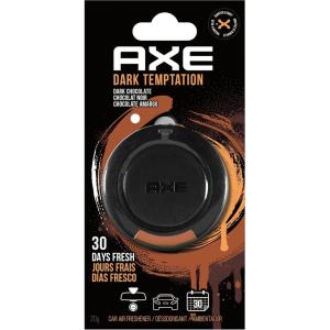 imageAxe 3D Hanging Disc Car Air Freshener Air Purifier Odor Eliminator Provides A Long Lasting Scent Dark Temptation 1 PackDark Temptation