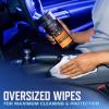 imageArmor All Podium Series Hybrid Ceramic Wash ampamp Shine 16 fl oz 2in1 Car Wash and Wax Developed in Collaboration With Oracle Red Bull RacingProtectant Wipes 25 Count