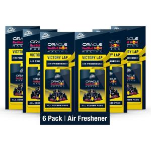 imageArmor All Podium Series Hanging Car Air Freshener All Access Pass Victory Lap Scent 6 Pack RacingInspired Auto Air Freshener With LongLasting FragranceVictory Lap All Access Pass Hanging Air Freshener