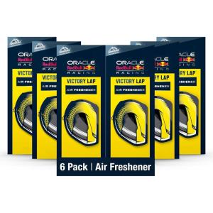 imageArmor All Podium Series Hanging Car Air Freshener All Access Pass Victory Lap Scent 6 Pack RacingInspired Auto Air Freshener With LongLasting FragranceVictory Lap Helmet Hanging Air Freshener