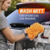 imageArmor All Microfiber Car Wash Mitt Car Wash Glove for Clean Cars Trucks Motorcycles 2 Each