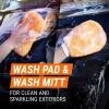 imageCar Cleaning Supplies Kit by Armor All Includes Microfiber Towels Wash Mitt and Pad Drying Towel Buffing Towel and Microfiber Duster