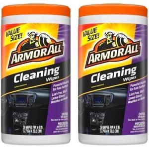 imageArmor All Car Cleaning Wipes  Wipes for Car Interior and Car Exterior 50 Wipes Each50 Count Pack of 2