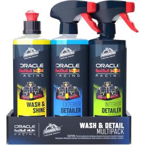 imageArmor All Podium Series 3Piece Car Wash ampamp Detail Kit Developed With Oracle Red Bull Racing Includes Hybrid Ceramic Wash ampamp Shine Exterior Detailer Spray and Interior Detailer Spray 16 fl oz EachCar Wash  Detail Kit