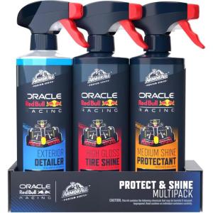 imageArmor All Podium Series 3Piece Exterior Car Detailing Kit Developed with Oracle Red Bull Racing Includes Hybrid Ceramic Wash ampamp Shine Exterior Detailer Spray and Tire Shine Spray 16 fl oz EachProtect  Shine Car Detailing Kit