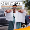 image:imageArmor All Heavy Duty CleanUp Cloths Extra Large Car Wipes Great for Interior and Exterior Car Cleaning 40 Count
