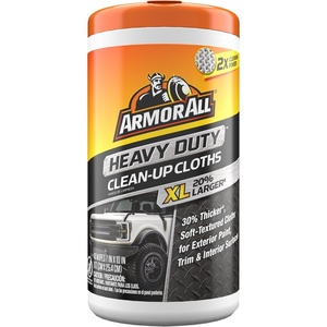 image:imageArmor All Heavy Duty CleanUp Cloths Extra Large Car Wipes Great for Interior and Exterior Car Cleaning 40 Count